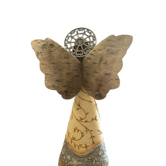 Elements Resin Tall Angel Barbara McDonald Faith Figurine - Picture 4 of 6